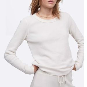 MATE organic cotton thermal crewneck